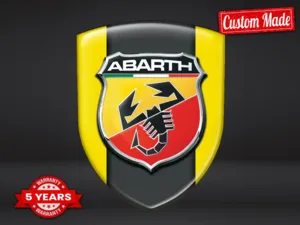 Fiat Abarth Stickers Truck Max Resilient Contemporary Pro Version
